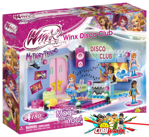 Cobi 25181 Winx Disco Club